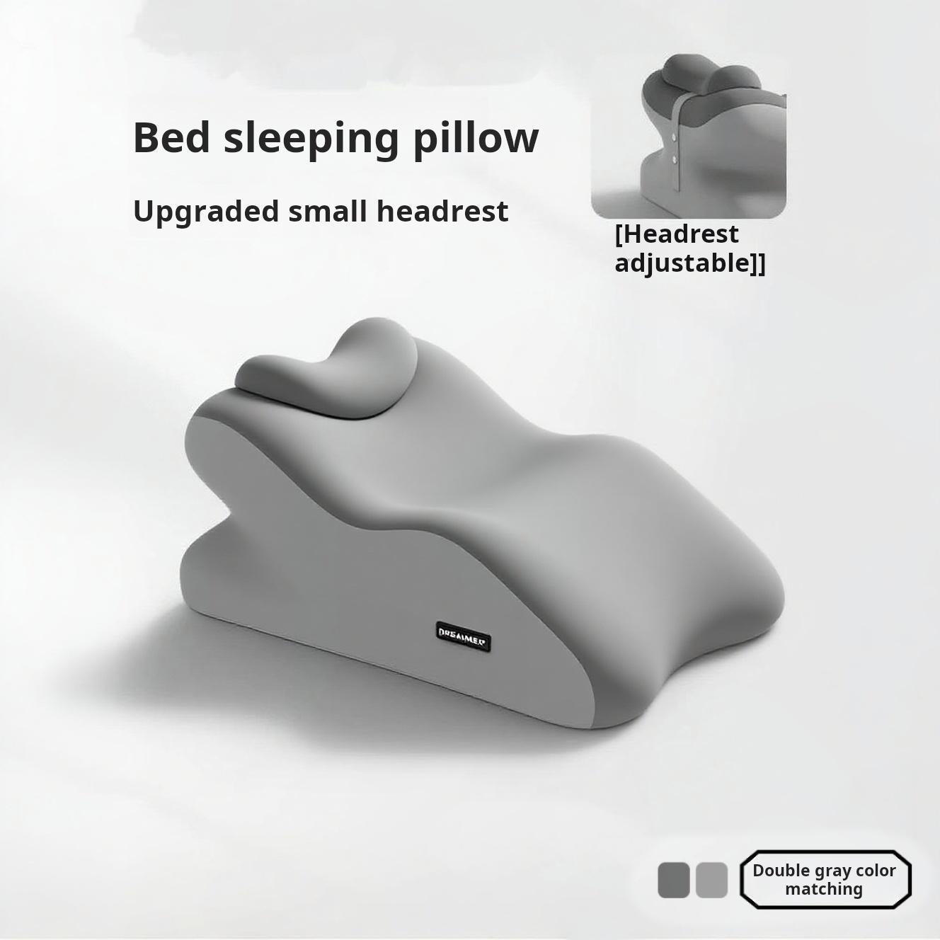 Posture Relief Memory Foam Hug Pillow - Supports Back, Neck & Side Sleepers