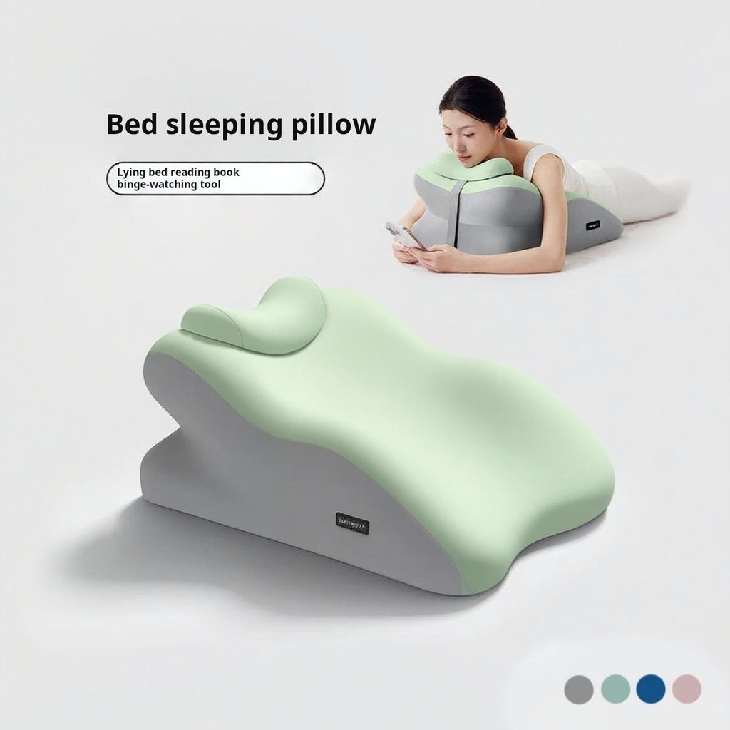 Posture Relief Memory Foam Hug Pillow - Supports Back, Neck & Side Sleepers