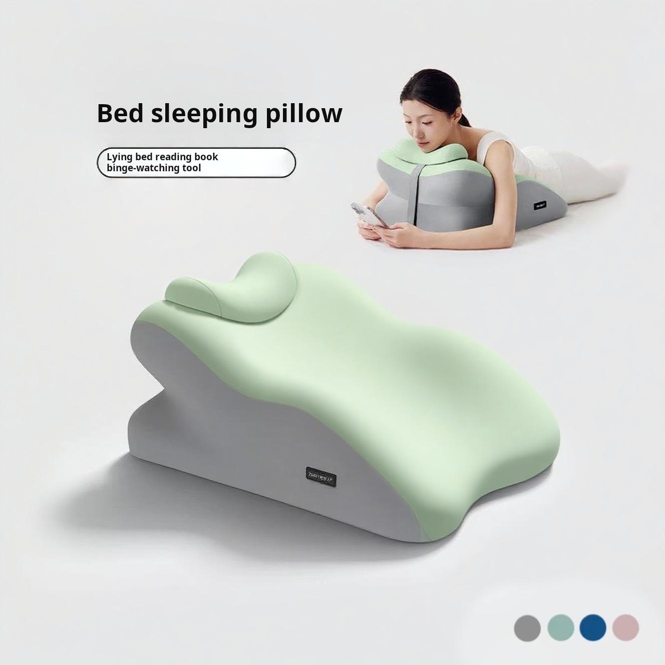 Posture Relief Memory Foam Hug Pillow - Supports Back, Neck & Side Sleepers